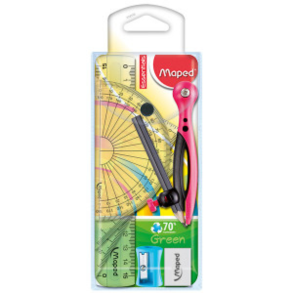 Set geometrie MAPED Essentials 8 pcs blister_018119