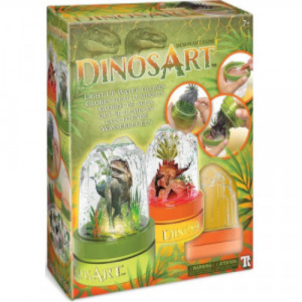 SET p u baieti DinosArt 15101 Light-Up Water Globes