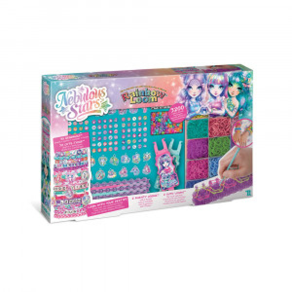 Set p-u fete 11212 Nebulous Stars bratari prietene pentru totdeauna - BFF Rainbow Loom™