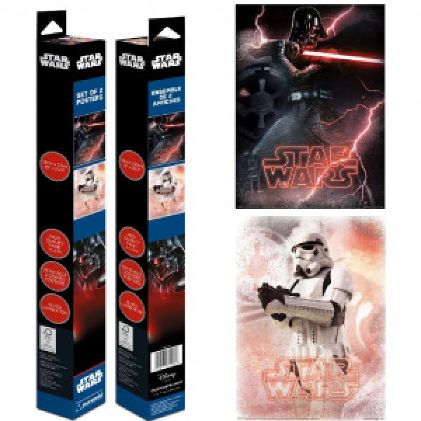 Set Poster Pyramid PPB35406 Star Wars (Dark Side) Box