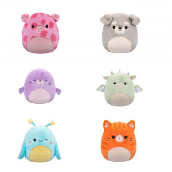 SQUISHMALLOWS Fuzz-A-Mallows W20 Plush 30 cm, ast SQJW1220F