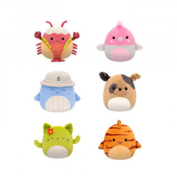 SQUISHMALLOWS Plush 19 cm, ast W20C SQJW7520C