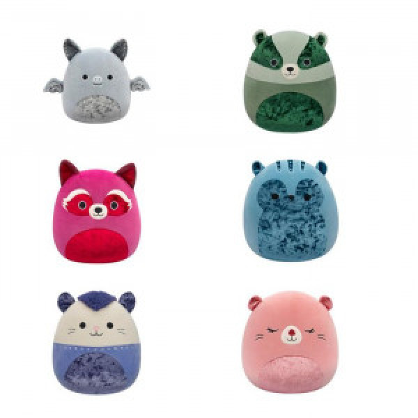 SQUISHMALLOWS Plush Velvet edition 30 cm, ast W20 SQJW1220V