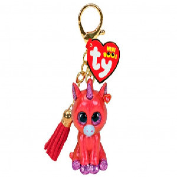 TY25062 BB SUNSET - coral unicorn, 6.5 cm