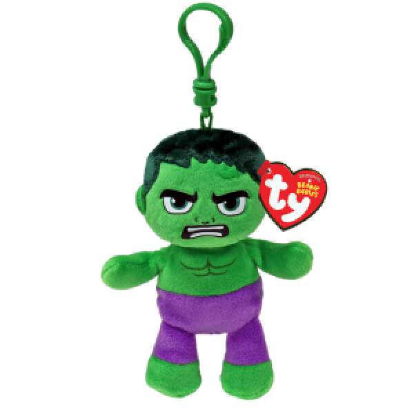 TY34006 Hulk 12см (Beanie Babies) breloc