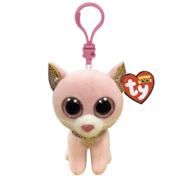 TY35247 Breloc – Pisicuta Fiona 12 cm (Beanie Boos Clip)