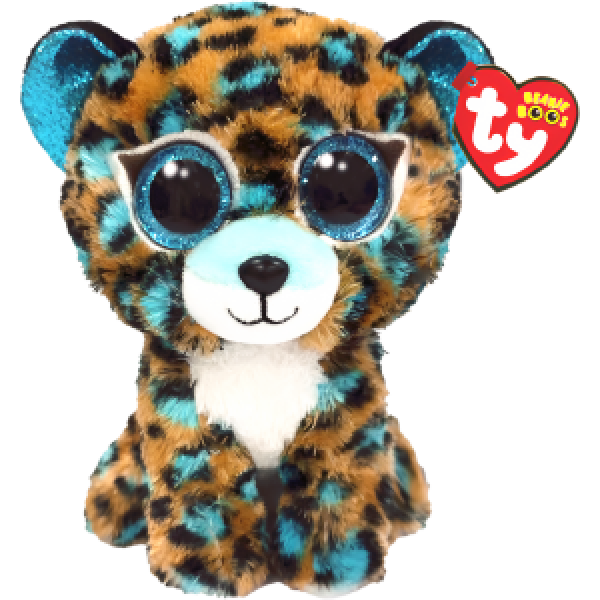 TY36691 Leopardul COBALT 15 cm (Beanie Boos)
