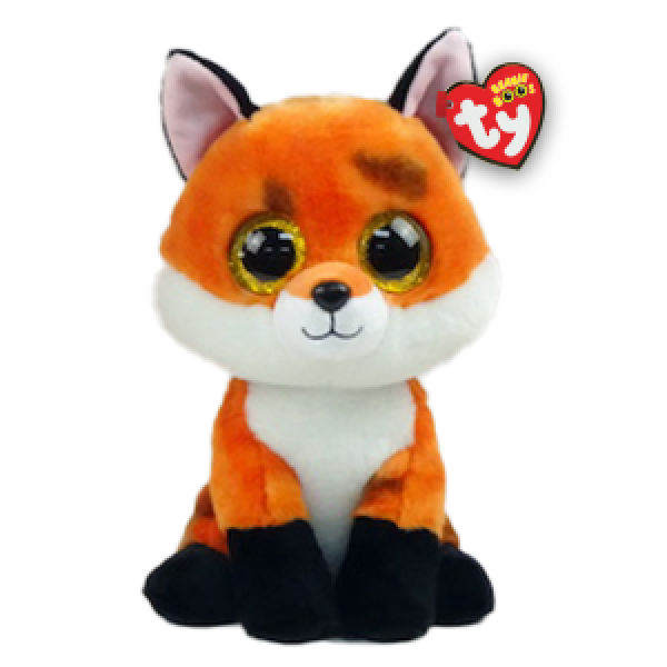 TY38012 Vulpea portocalie Meadow 33 cm (Beanie Boos)