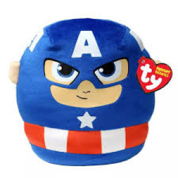 TY39257 Capitan America 25см (Squishy Beanies)