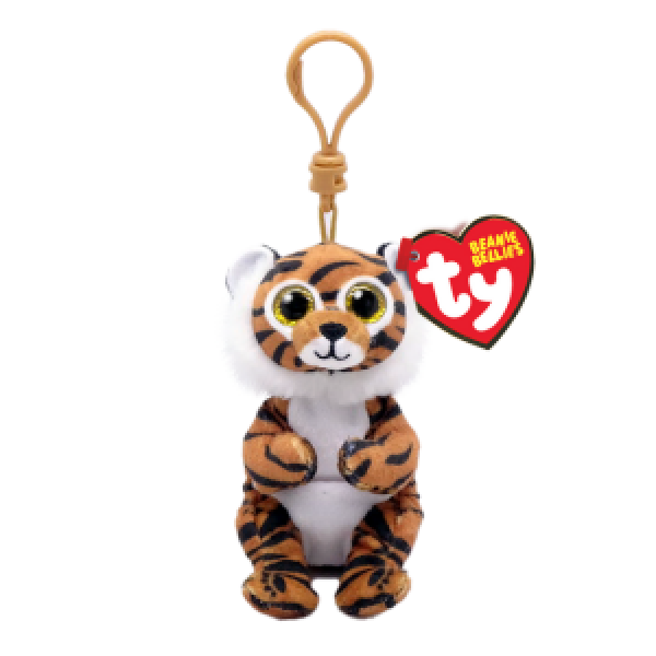 TY43109 Breloc – Tigru Clawdia 12 cm (Bellie clips