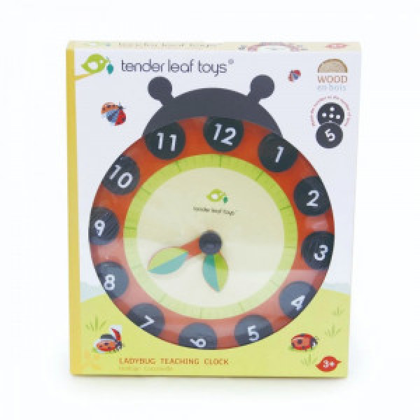 TL8412 - Ladybug Teaching Clock - Ceas educativ Buburuza