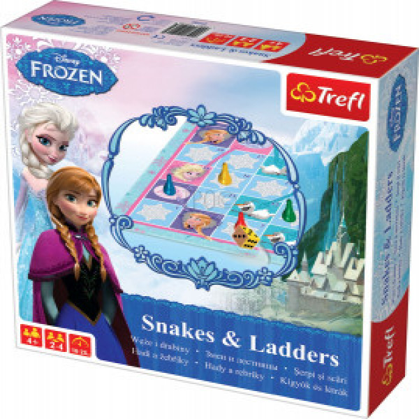 Trefl 01206 Game - Snakes and Ladders Frozen / Disney Frozen