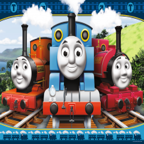 Trefl 14231 Puzzles - "24 MAXI" - Happy engines / Thomas and Friends ...