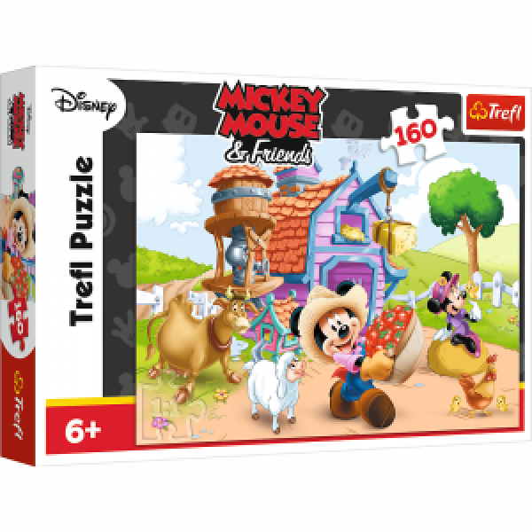Trefl 15337 Puzzles - "160" - Mickey the farmer   Characters