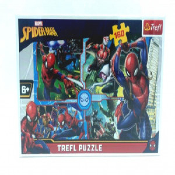 Trefl 15357 Puzzles - "160" - Spider- Man to the rescue  Disney Marvel