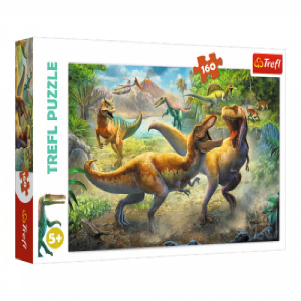 Trefl 15360 Puzzles - 160 - Fighting Tyrannosaurs   Trefl