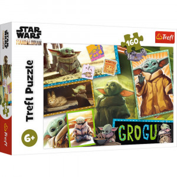 Trefl 15411 Puzzles - "160" - Grogu   Lucasfilm Star Wars The Mandalorian