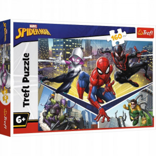 Trefl 15422 Puzzles - "160" - Spiderman Power / Disney Marvel Spiderman