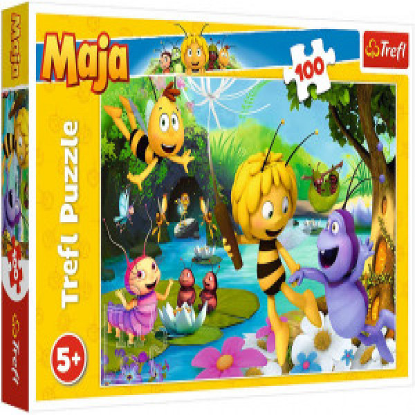 Trefl 16361 Puzzles - "100" - Maya the Bee and friends   Studio 100 Maya the Bee