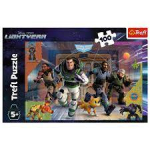 Trefl 16433 Puzzles - "100" - Amazing Buzz Lightyear   Lightyear - Buzz Astral Disney