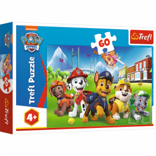 Trefl 17375 Puzzles - "60" - Paw Patrol on the grass   Viacom PAW Patrol