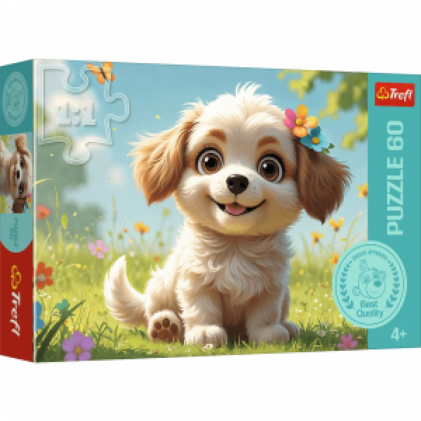 Trefl 17408 Puzzles - 60 - To be a puppy!
