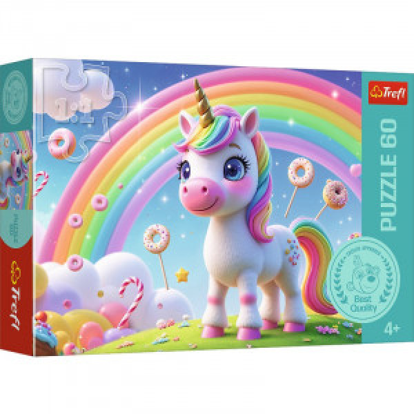 Trefl 17416 Puzzles - 60 - Candy's world / Trefl FSC Mix 70%