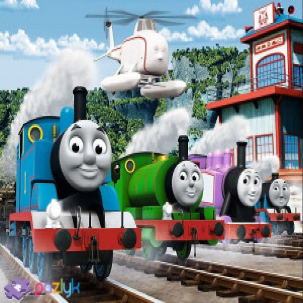 Trefl 18230 Puzzles - 30 - Railway race   Thomas and Friends