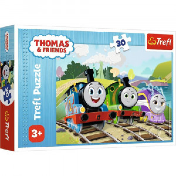 Trefl 18294 Puzzles - "30" - Happy Thomas / Thomas and Friends