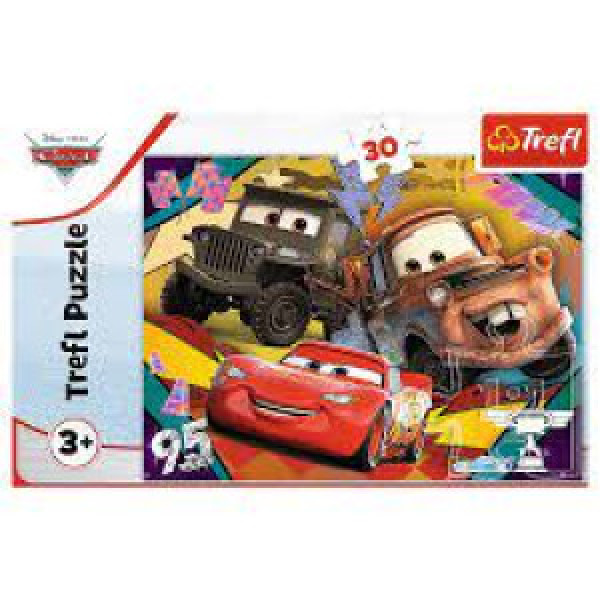 Trefl 18293 Puzzles - "30" - Speeding cars   Disney Cars 3