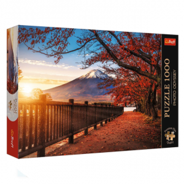 Trefl 10817 Puzzles - 1000 Premium Plus - Photo Odyssey: Mount Fuji , Japan