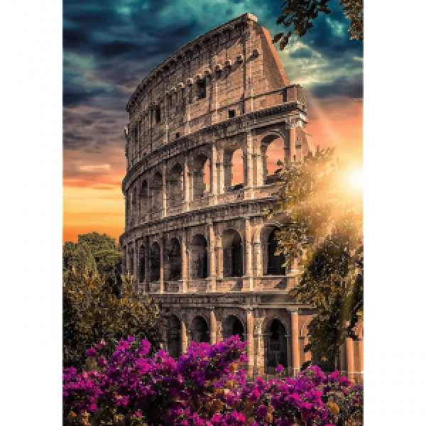 Trefl 10857 Puzzles - 1000 Premium Plus - Photo Odyssey: Colosseum, Rome Amphitheatre