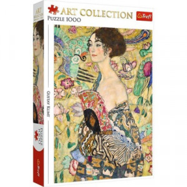 Trefl 10925 Puzzles - 1000 Art Collection - Lady with a Fan_FSC Mix 70%