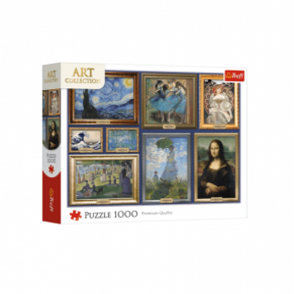 Trefl 10974 Puzzles - 1000 Art Collection - Masterpiece Art Collection / Bridgeman
