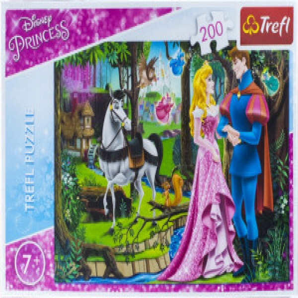 Trefl 13223 Puzzle "200" Meeting in the forest / Disney Princess