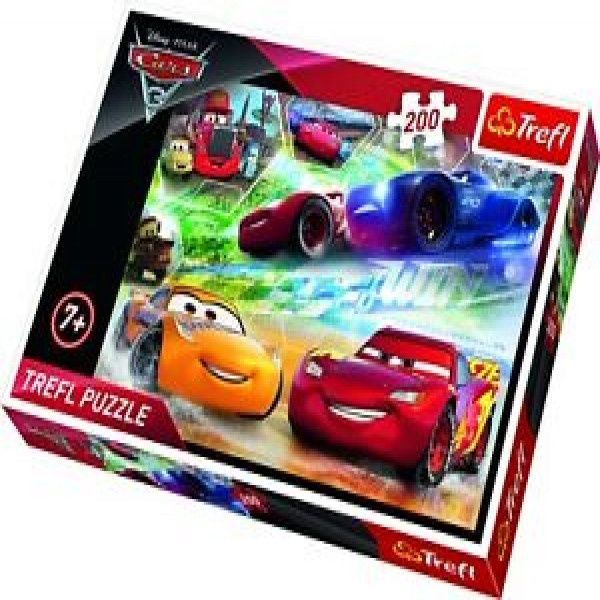 Trefl 13232 Puzzles - "200" - Road to victory   Disney Cars 3