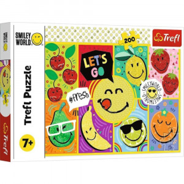 Trefl 13297 Puzzles - "200" - Happy Smiley / Smiley