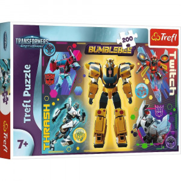 Trefl 13300 Puzzles - "200" - Transformers Hasbro Transformers