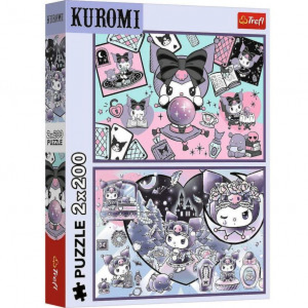 Trefl 13345 Puzzles - 2x200 - Kuromis mischiefs / Hello Kitty