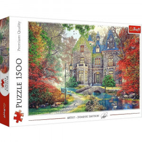 Trefl 26213 Puzzles - "1500" - Autumn mansion