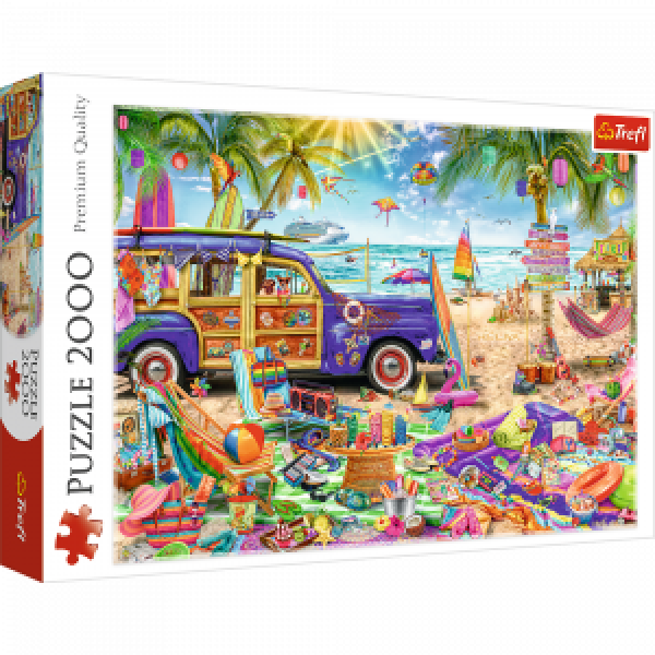 Trefl 27109 Puzzles - "2000" - Tropical Holidays
