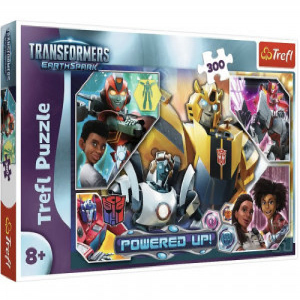 Trefl 23024 Puzzles - "300" - In the world of Transformers / Hasbro Transformers