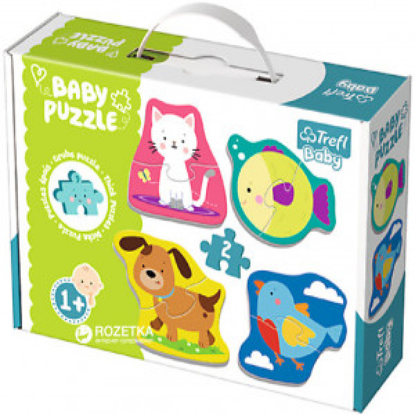 Trefl 36074 Puzzles - "Baby Classic" - Animals / Baby