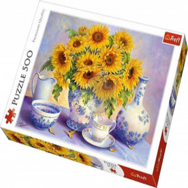 Trefl 37293 Puzzles - "500" - Sunflowers   DDFA