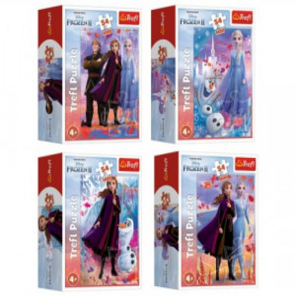 Trefl 54173 Puzzles 54 mini In the world of Anna and Elsa Disney Frozen 2