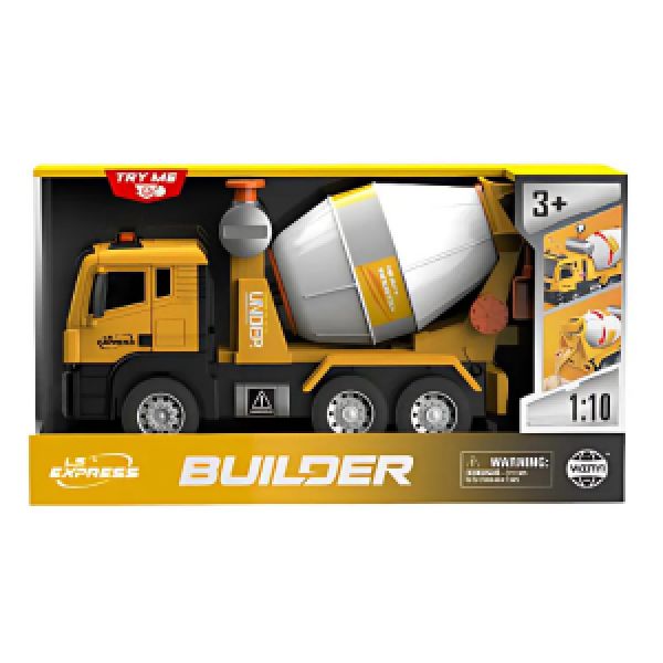 WY1111A Camion-betoniercu frictiune (lumini /sunete) 1:10