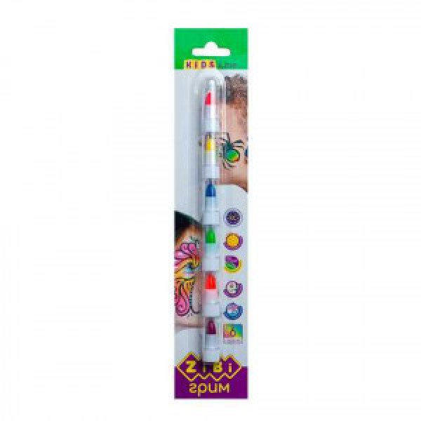 ZB 6571 Creioane de machiaj  neon pozitiv, 6 culori neon, 22 г
