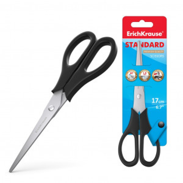 14861 Foarfece ErichKrause Standard 17 cm (blister 1 pcs)