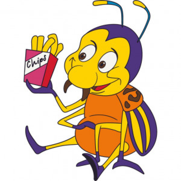 15054-AC Pictura pe numere Колорадский жучок 25*30 copii