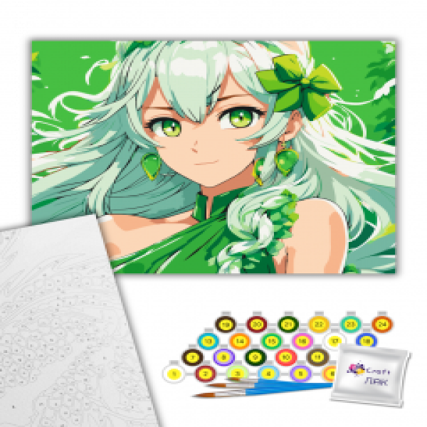 16104-AC Pictura pe numere Nahida 40*50 см anime